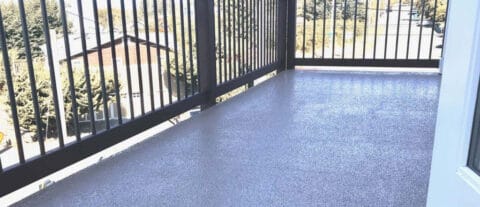 a deck on shoreline Washington that was repaired with urethane coating.